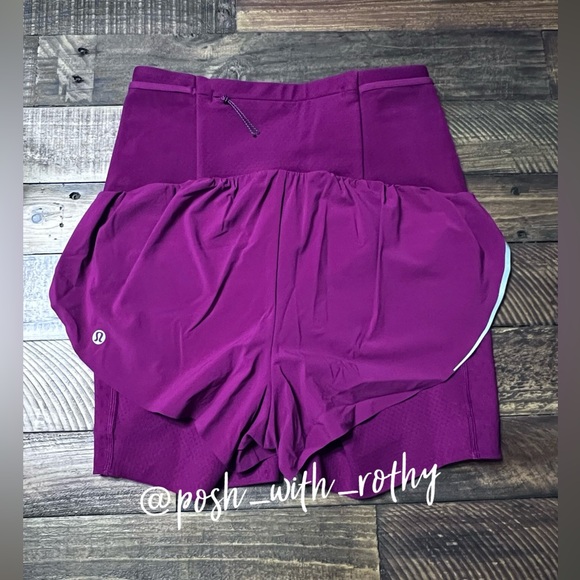 🍋 Lululemon SenseKnit Composite High-Rise Running Short, NWT - Picture 4 of 12